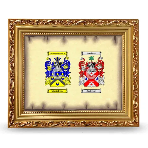 Anniversary Framed - Gold