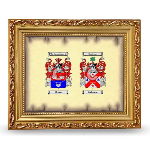 Anniversary Framed - Gold