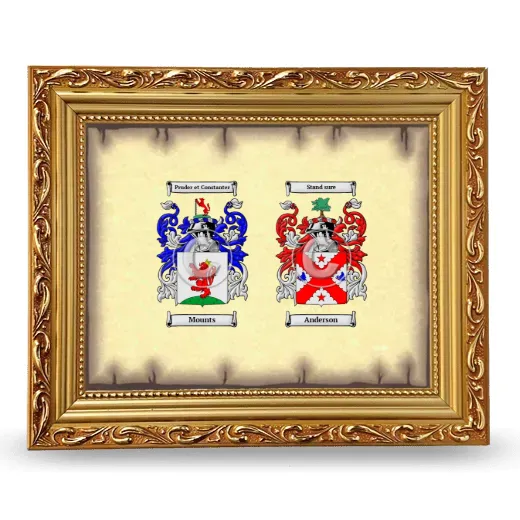 Anniversary Framed - Gold