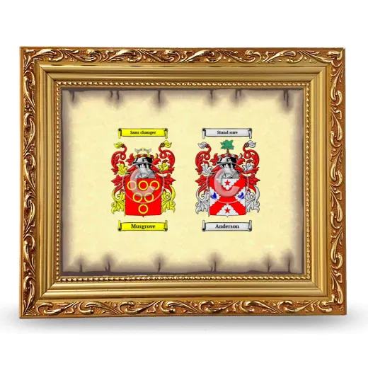 Anniversary Framed - Gold
