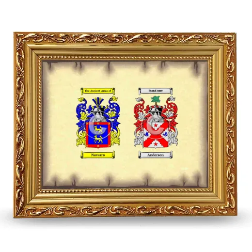 Anniversary Framed - Gold