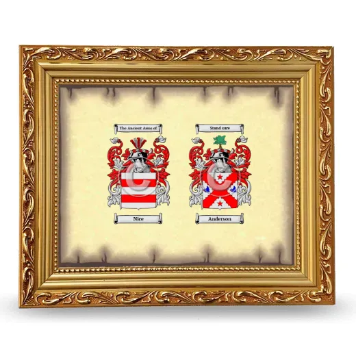 Anniversary Framed - Gold