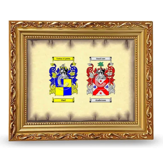 Anniversary Framed - Gold