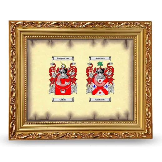 Anniversary Framed - Gold