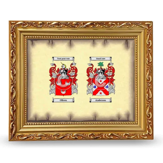 Anniversary Framed - Gold