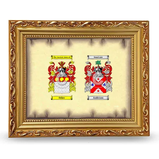 Anniversary Framed - Gold