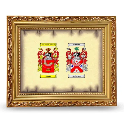 Anniversary Framed - Gold