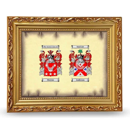 Anniversary Framed - Gold