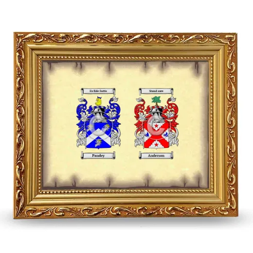 Anniversary Framed - Gold