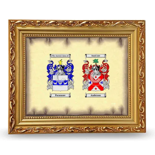 Anniversary Framed - Gold