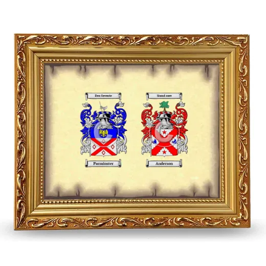 Anniversary Framed - Gold