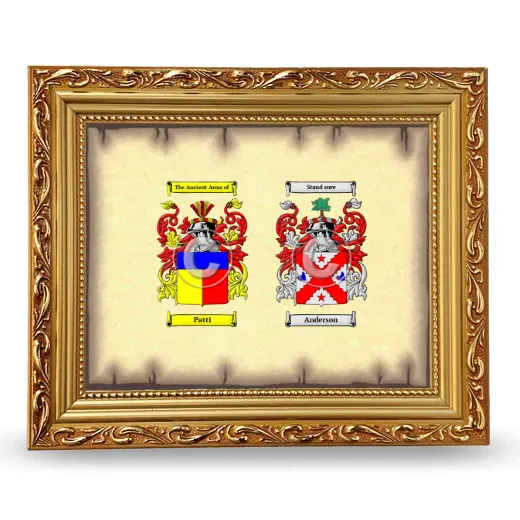 Anniversary Framed - Gold