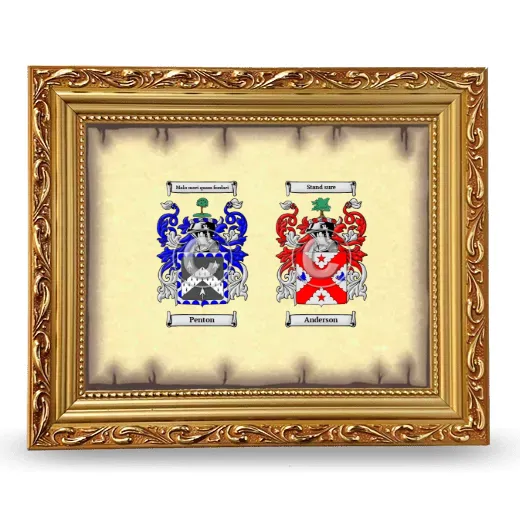 Anniversary Framed - Gold