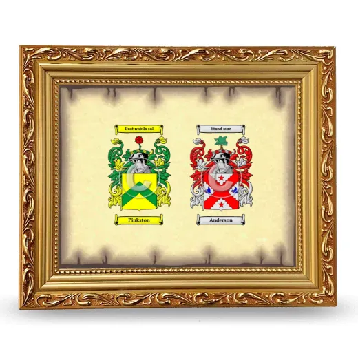 Anniversary Framed - Gold