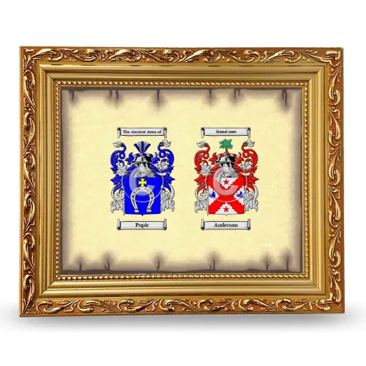 Anniversary Framed - Gold