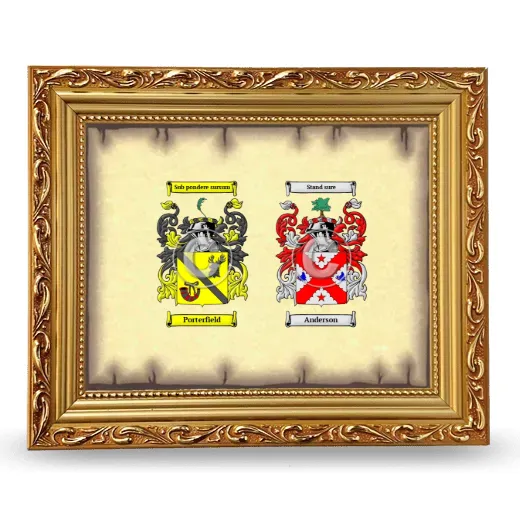 Anniversary Framed - Gold