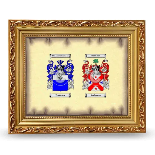 Anniversary Framed - Gold