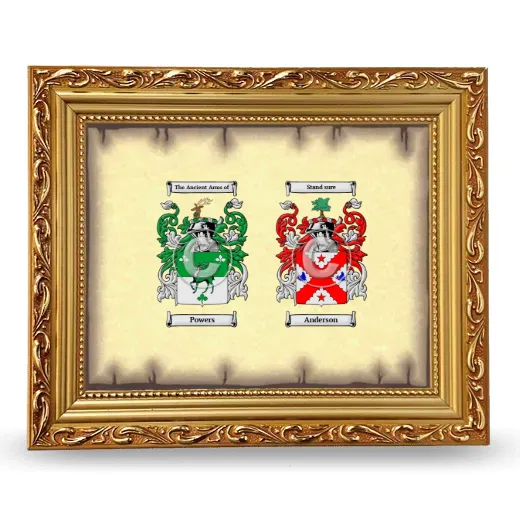 Anniversary Framed - Gold