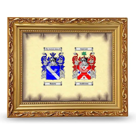 Anniversary Framed - Gold