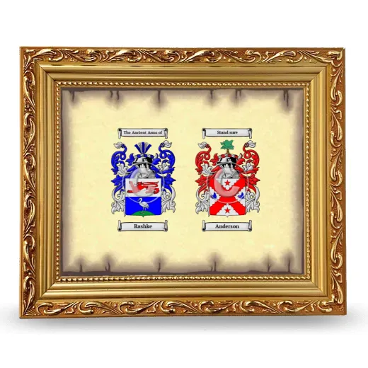 Anniversary Framed - Gold
