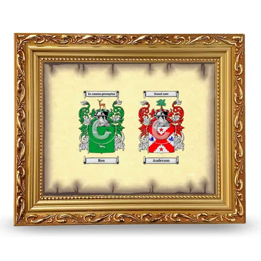 Anniversary Framed - Gold