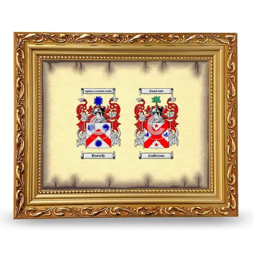 Anniversary Framed - Gold