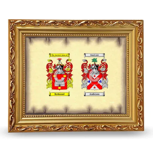 Anniversary Framed - Gold