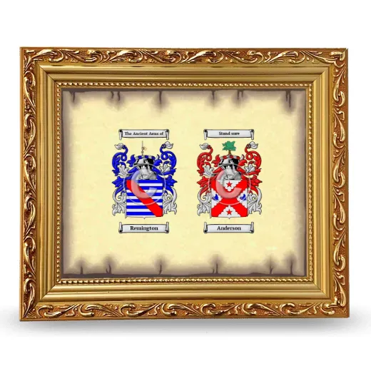 Anniversary Framed - Gold