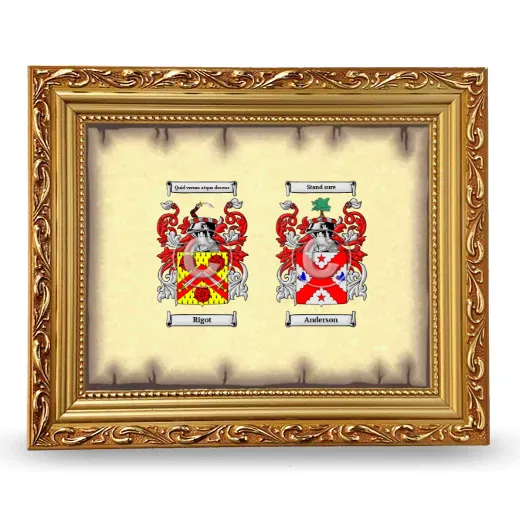 Anniversary Framed - Gold