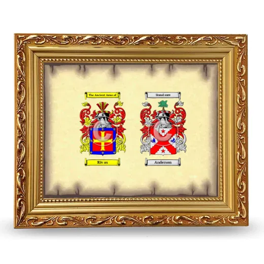 Anniversary Framed - Gold