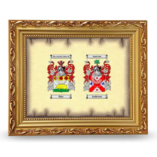 Anniversary Framed - Gold