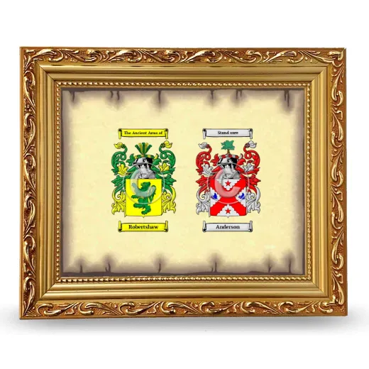 Anniversary Framed - Gold