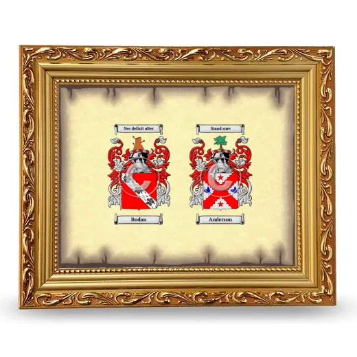 Anniversary Framed - Gold