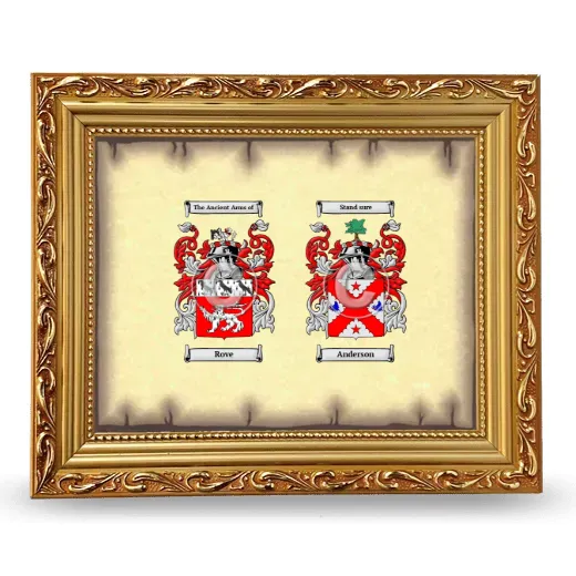 Anniversary Framed - Gold