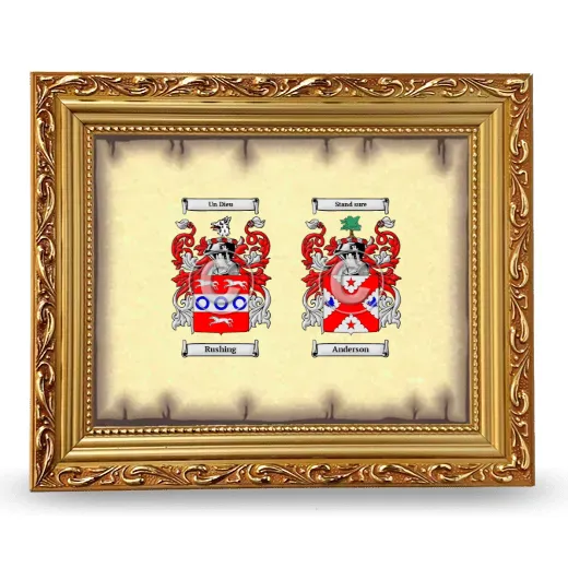 Anniversary Framed - Gold