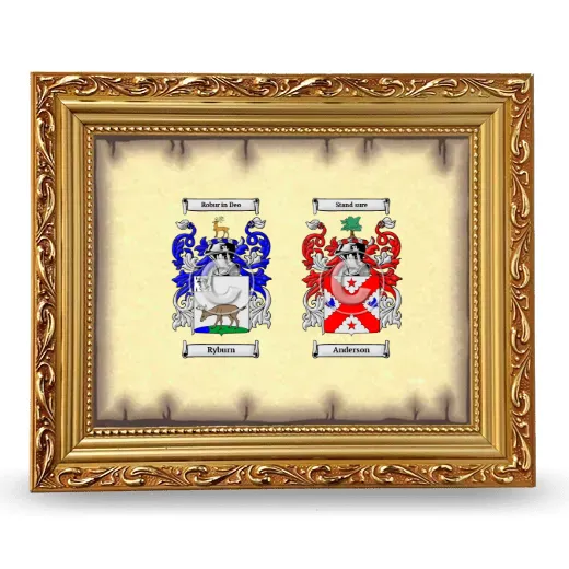 Anniversary Framed - Gold