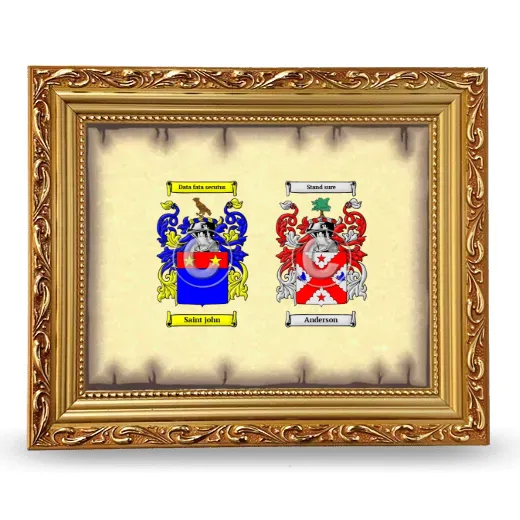 Anniversary Framed - Gold