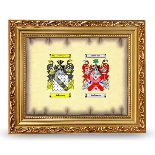 Anniversary Framed - Gold