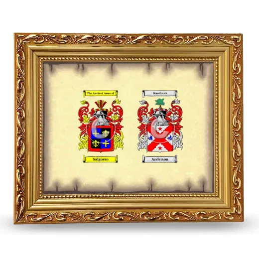 Anniversary Framed - Gold