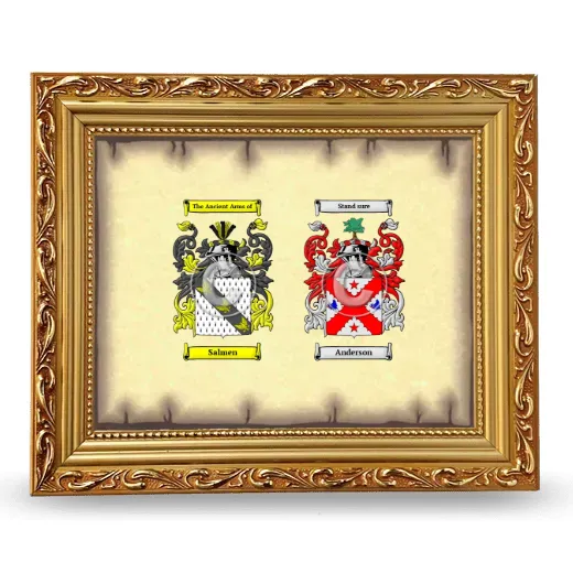 Anniversary Framed - Gold