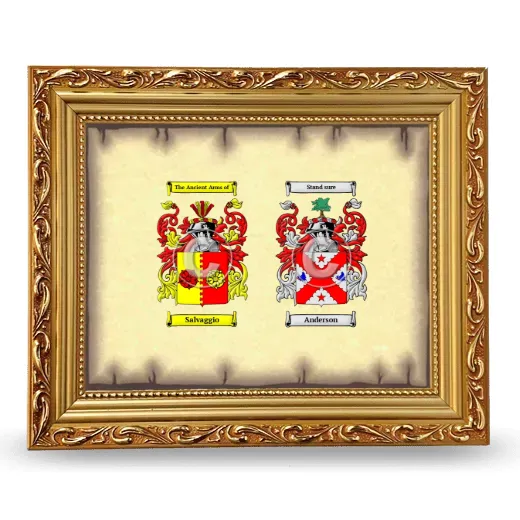 Anniversary Framed - Gold