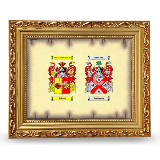 Anniversary Framed - Gold