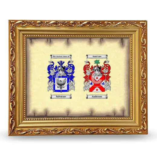 Anniversary Framed - Gold