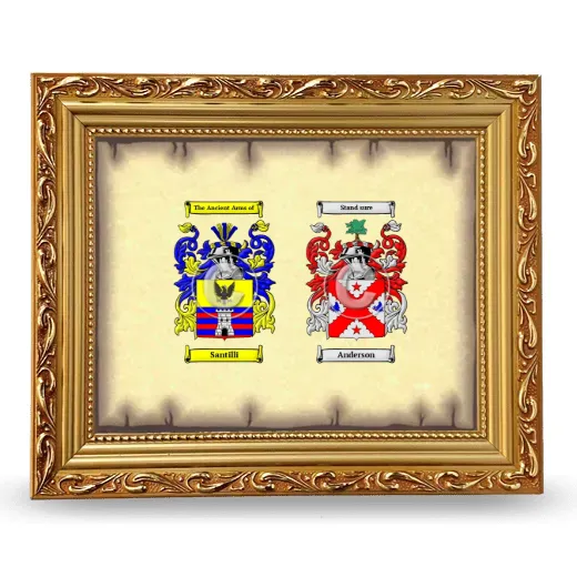 Anniversary Framed - Gold