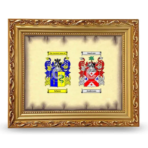 Anniversary Framed - Gold