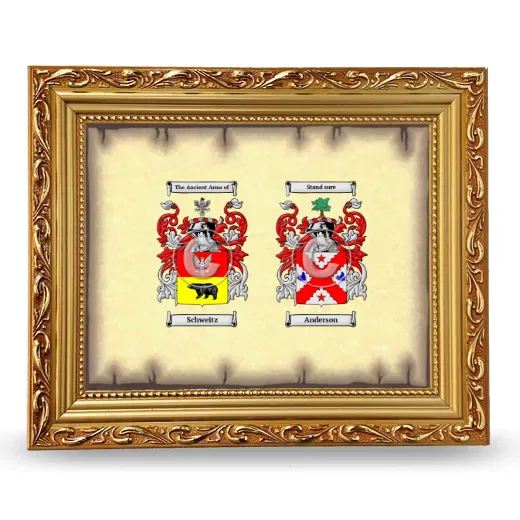 Anniversary Framed - Gold