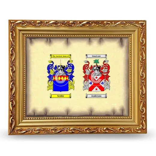 Anniversary Framed - Gold