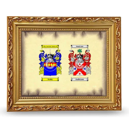 Anniversary Framed - Gold