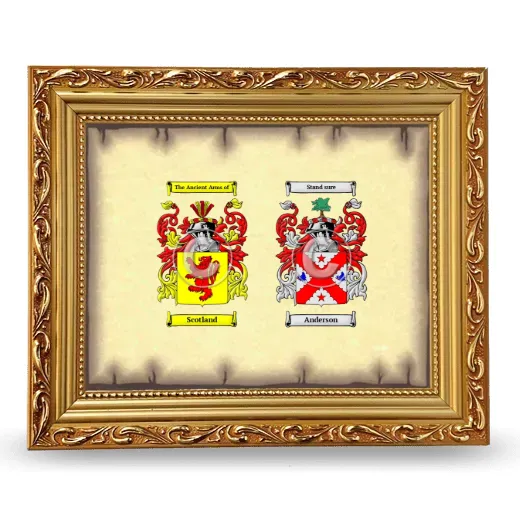 Anniversary Framed - Gold