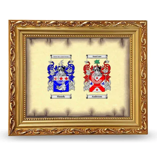 Anniversary Framed - Gold